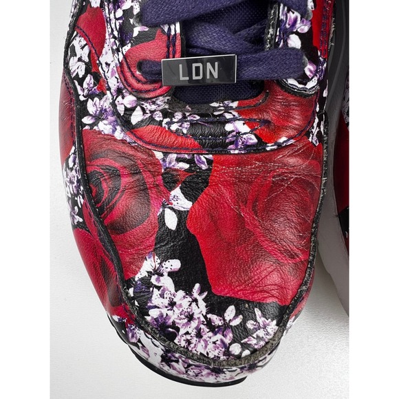 Nike Air‎ Max 1 Ultra Moire London  Women Sneakers Red Rose Floral Print Sz 8.5 - Picture 2 of 13